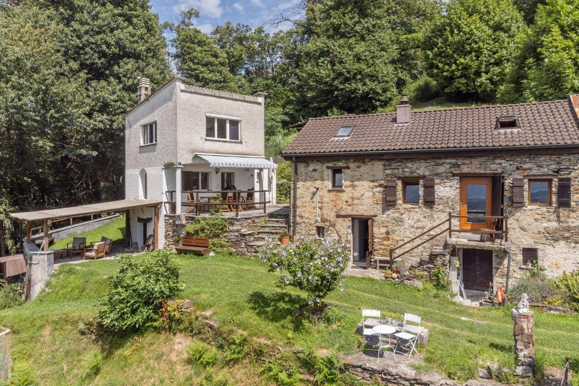Ferienhaus La Torre Camorino Eksteriør bilde